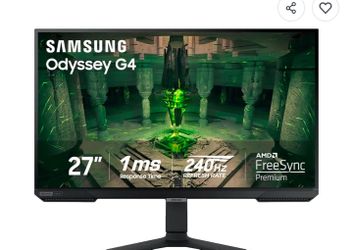 Samsung Odyssey G4 27" Gaming Monitor – 240Hz