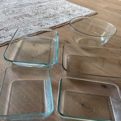 Pyrex Casserole And Bowl 
