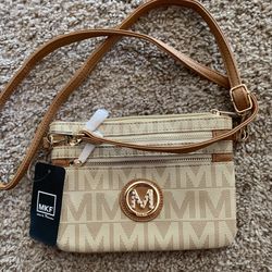 MKF Shoulder Bag for Women: PU Leather  Satchel Handbag – Crossbody