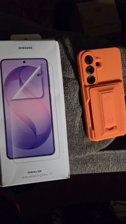 S26. Case and screen protector