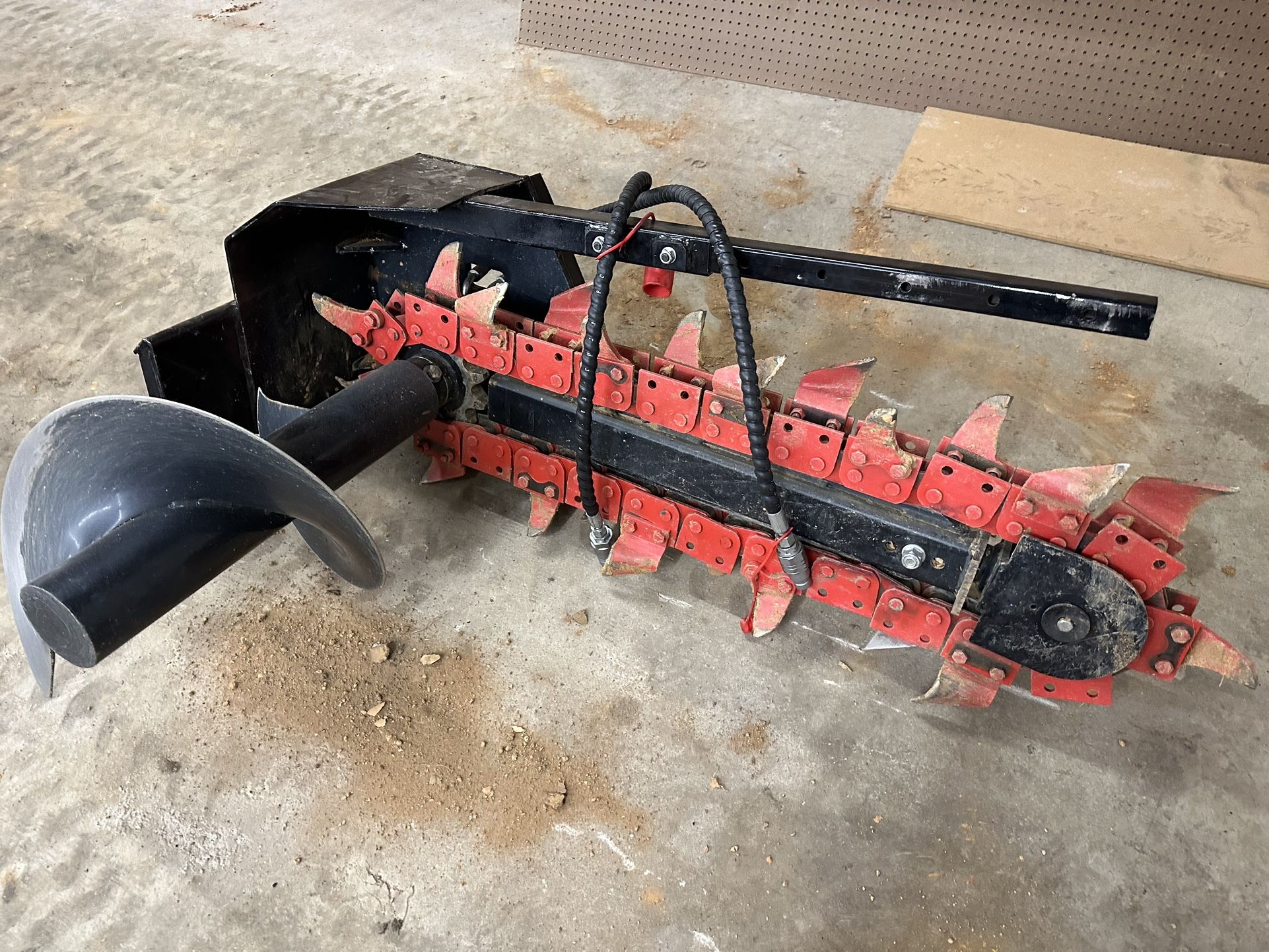 Mini Skid Trencher Attachment