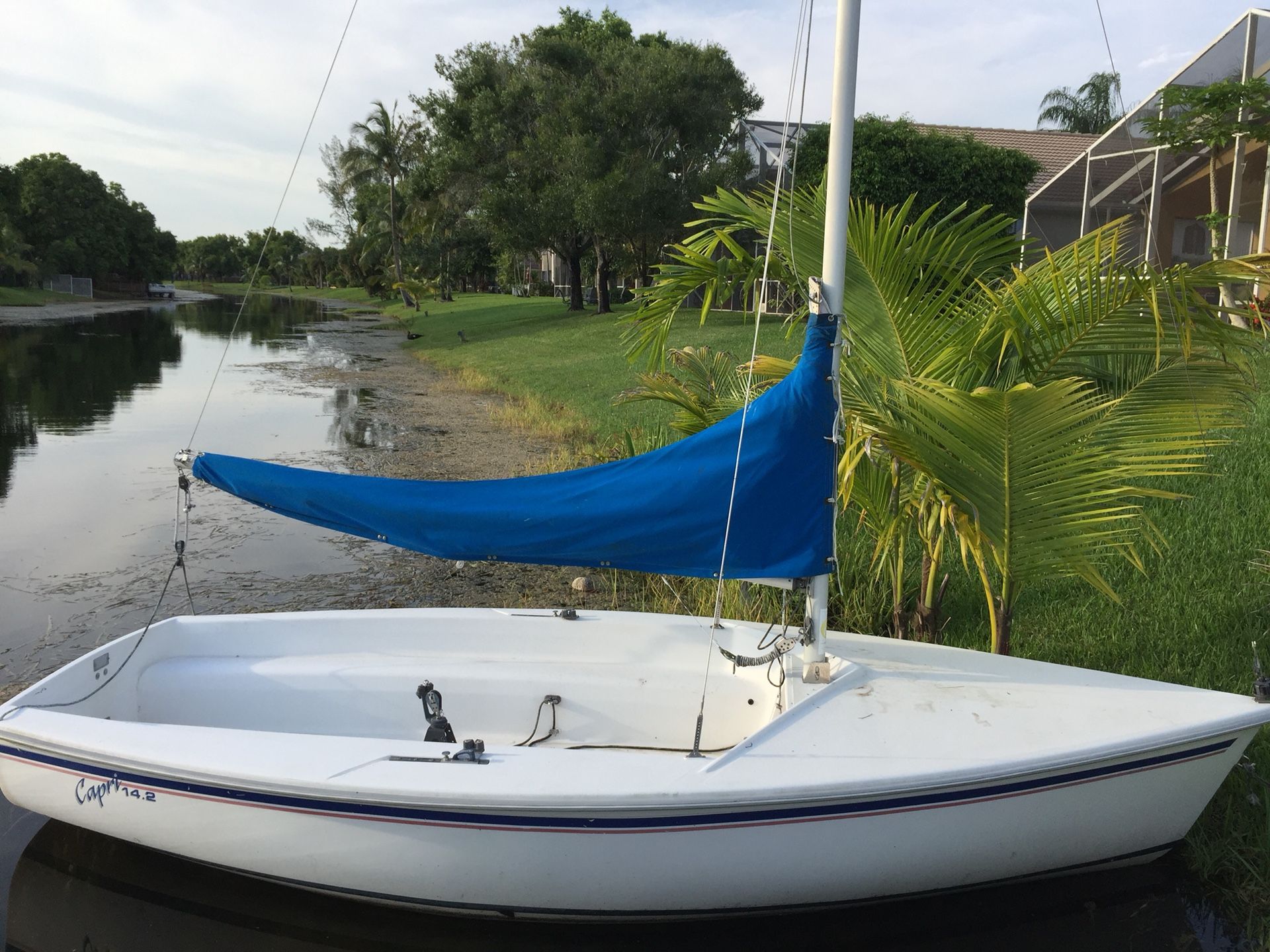 Sailboat for sale Capri 14.2