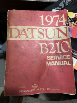 Datsun Service Manual 