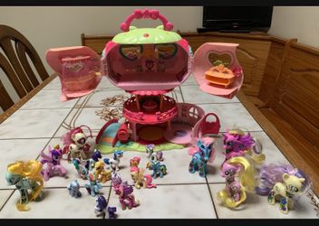 My Little Pony Light Up Treehouse With 20 My Little Pony RARE