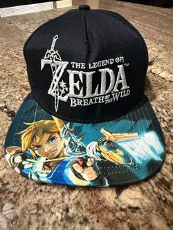 New Legend of Zelda Breath of the Wild Snapback Cap Hat Bioworld