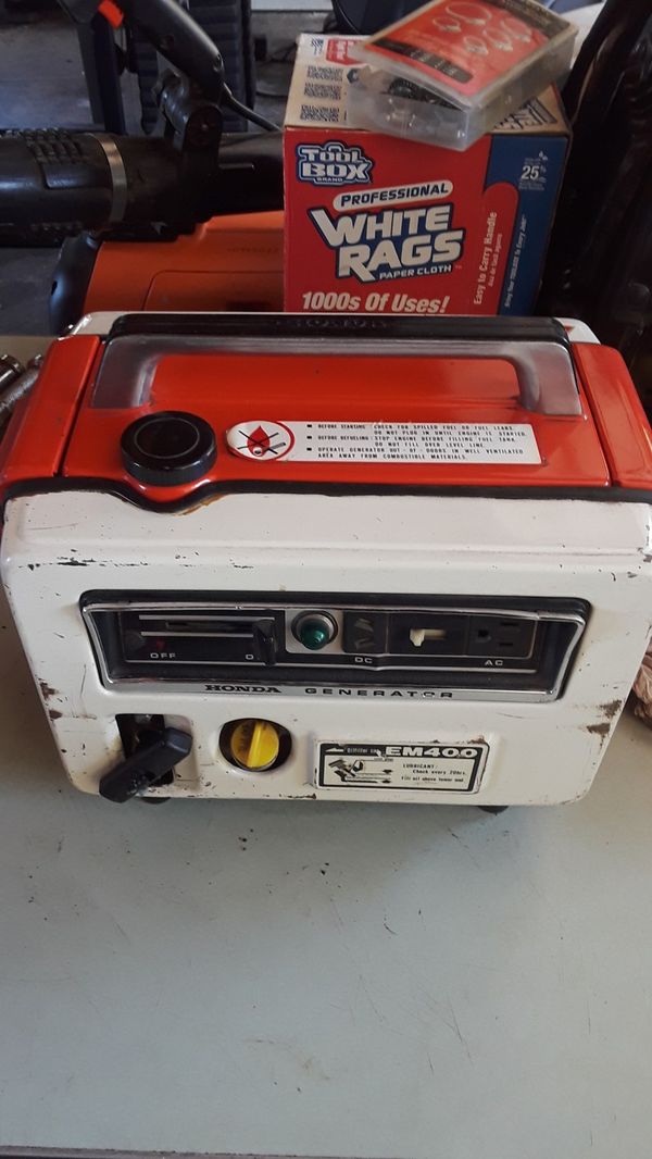 Vintage Honda Em400 Generator for Sale in Elk Grove, CA OfferUp