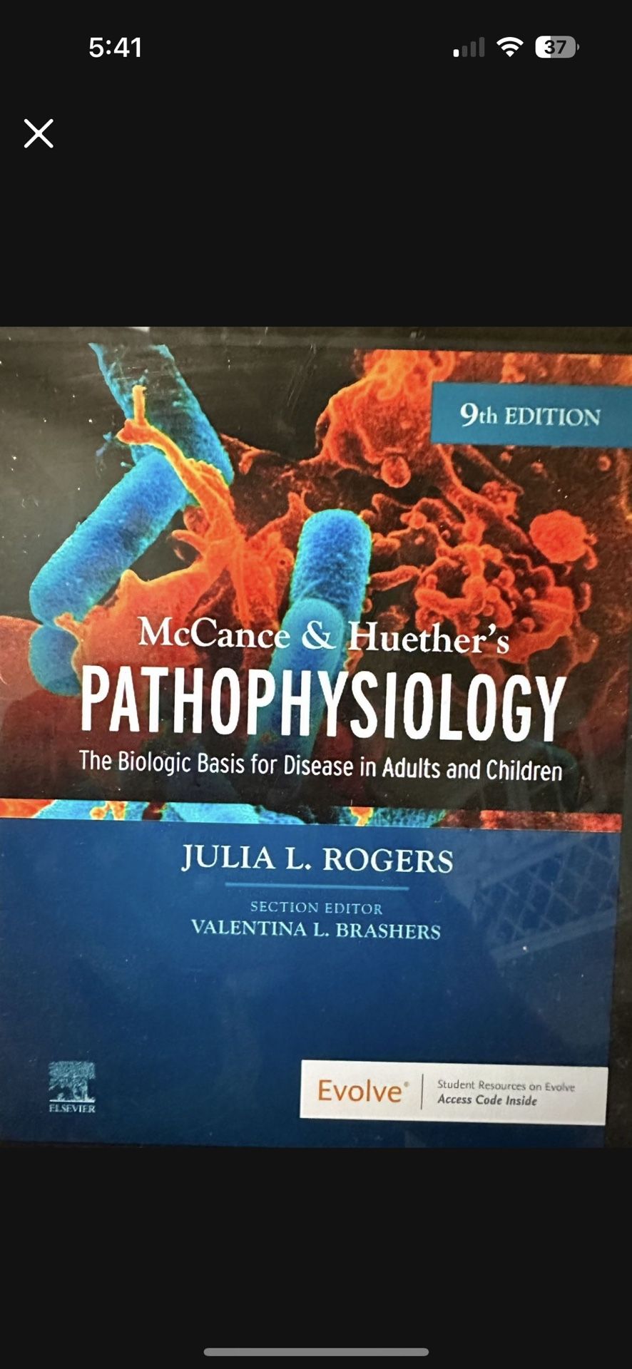 PDF of Pathophysiology by McCance & Huether 9th Edition for Sale in Los ...