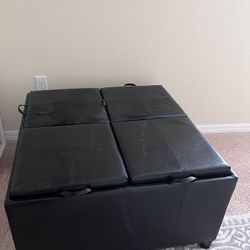 Ottoman, Storage, And Tray Table 