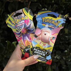 Pokemon Perfect Order single packs
