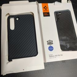Spigen Core Armor Designed for Galaxy S21 FE Case (2021) - Matte Black
