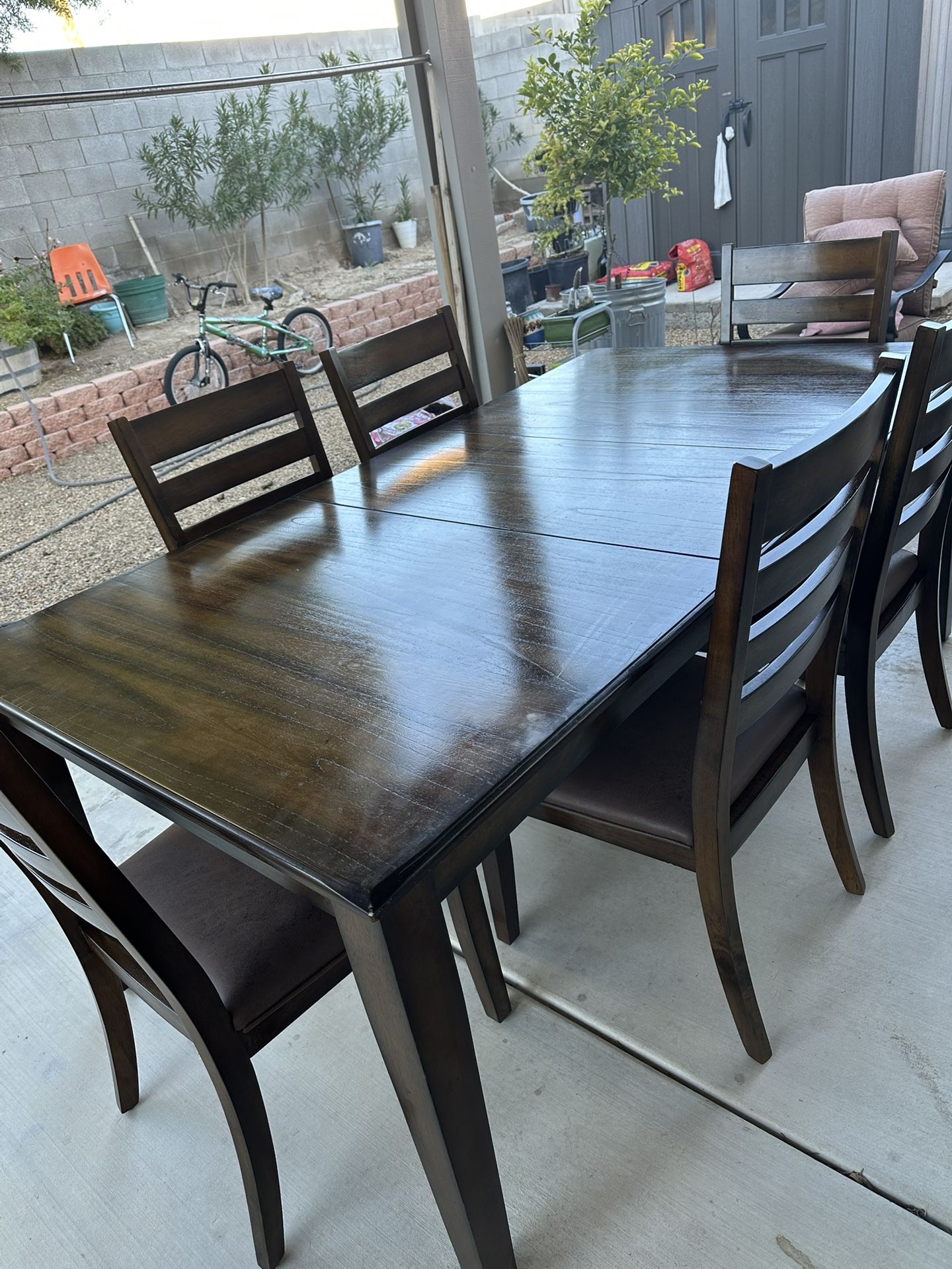 Dining Table 6 Chairs