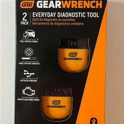 GEARWRENCH Everyday Diagnostic Tool OBDII Scanner (GWSCAN2PK) 2-Pack