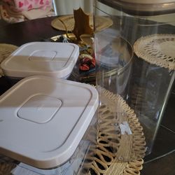 Oxo containers. 15 for all. Firm