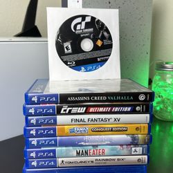 Sony PS4 (PlayStation 4) Game Lot