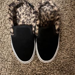 Leopard Vans 6 1/2