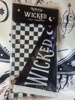 Wicked Felt Banner