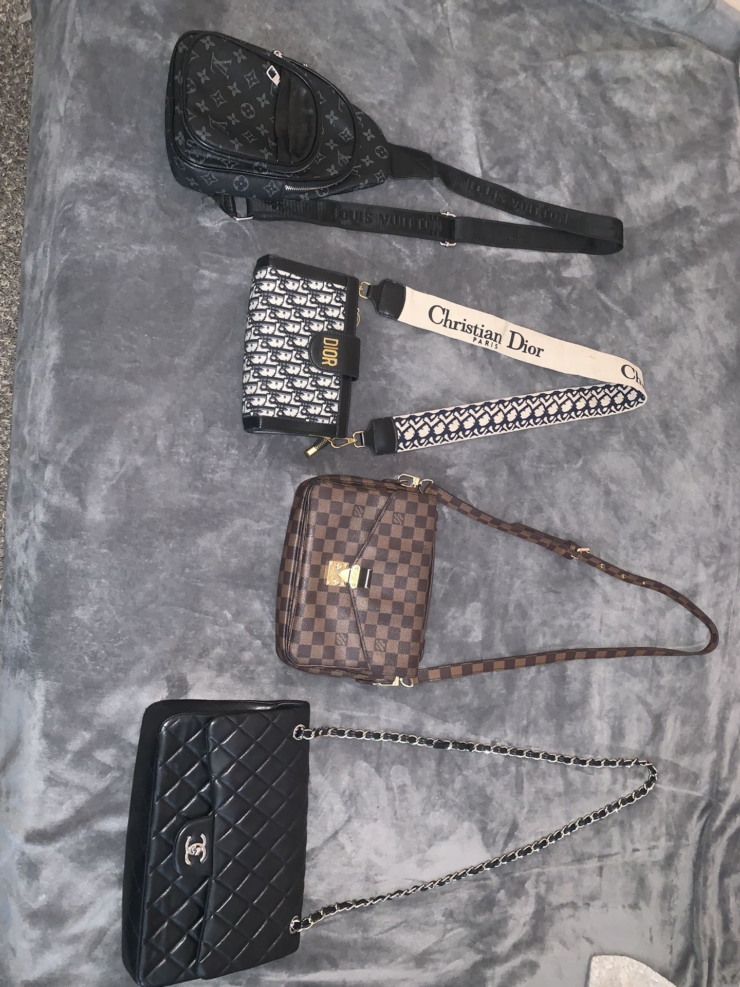 Designer Purses LV, Chanel, Christian Dior