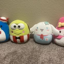 Sanrio Squishmellow Plush Lot