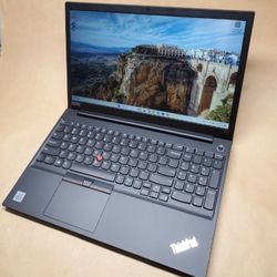Like New 16" Thinkpad Laptop Intel Core i5 10th Gen CPU 8GB RAM 256GB NVMe Samsung SSD 1080P LCD Webcam Wi-Fi/Bluetooth Wireless Windows 11 Pro 64