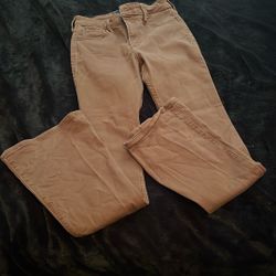 Size 0 Brown High Rise Vintage Flare Jeans 