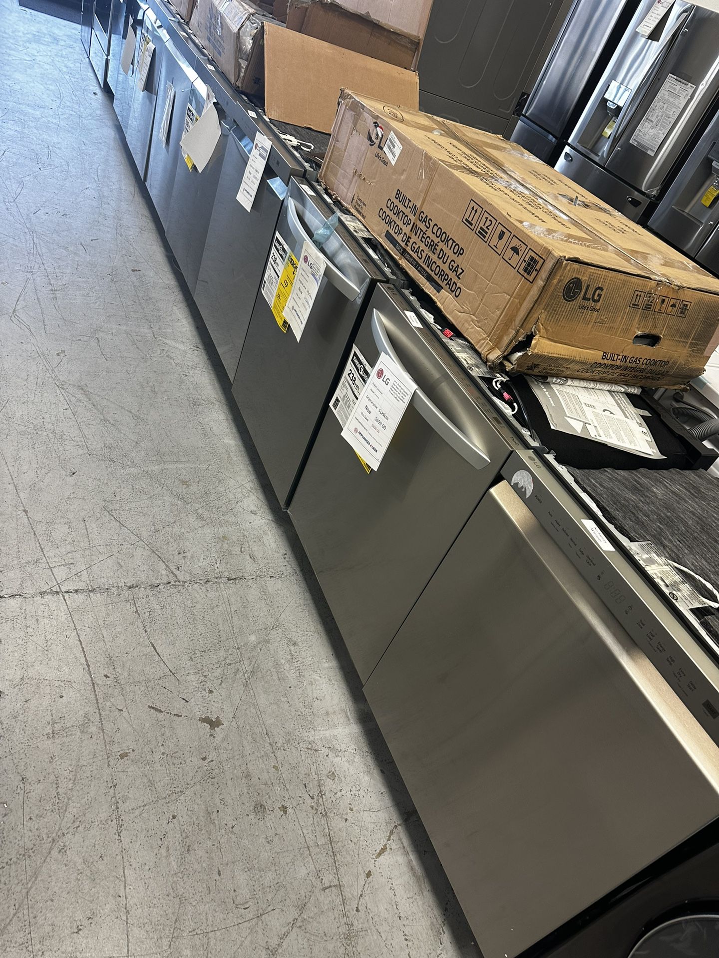 New LG Dishwasher, Start $399.