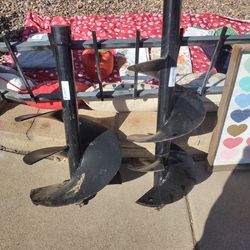 2 augers, for mini excavator