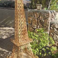 Wooden Eiffel Tower - Decoration
