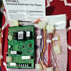 Honeywell/Resideo ST9120B,U Fan Timer Replaces 