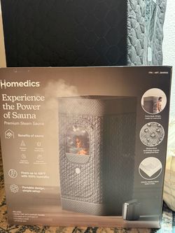 HOMEDICS STEAM SAUNA CRM