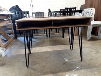 New assembled retro desk with storage see pictures for dimensions
