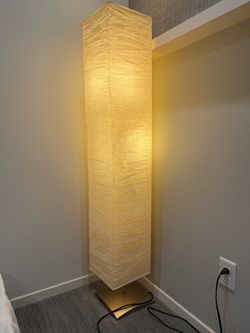 Tall Paper Shade Floor Lamp