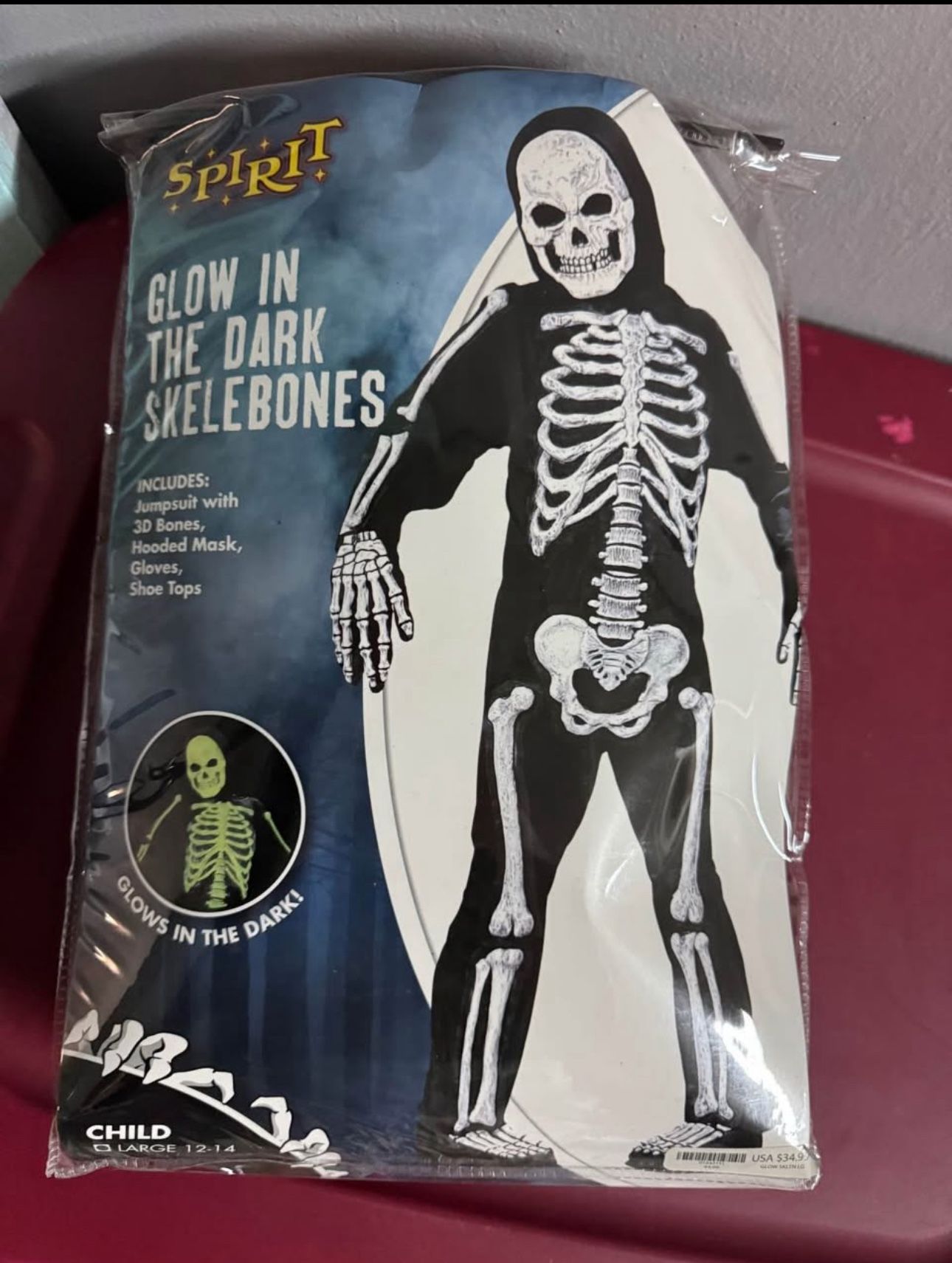 Skeleton Costume Boys
