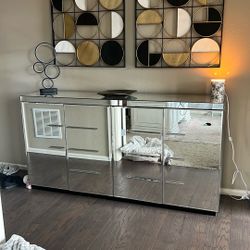 Mirrored Buffet / Entry Table