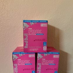 Redbull Sugar-Free Pink Edition