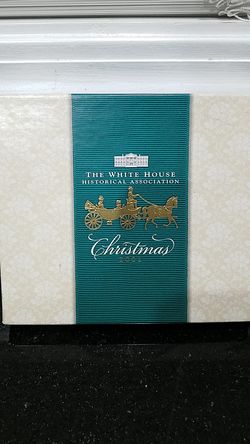 White House collection Christmas ornament 2001