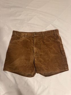Vintage Levi brown corduroy shorts