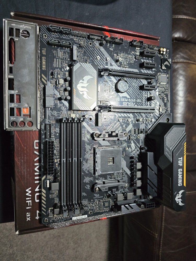 ASUS TUF X470-Plus Gaming Motherboard