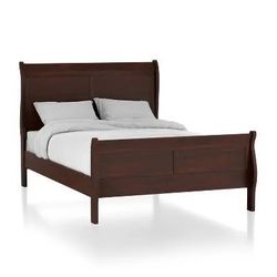Queen Sleigh Headboard  and nightstand $50