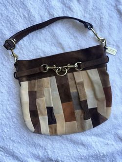 Coach Suede Bag