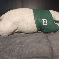 Large Concrete Berea Bulldog Statue New 