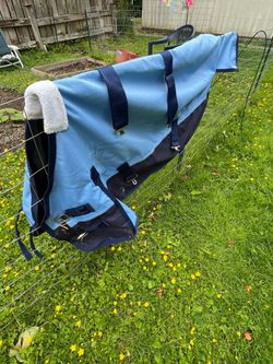 48 inch rain jacket for mini horse or mini donkey