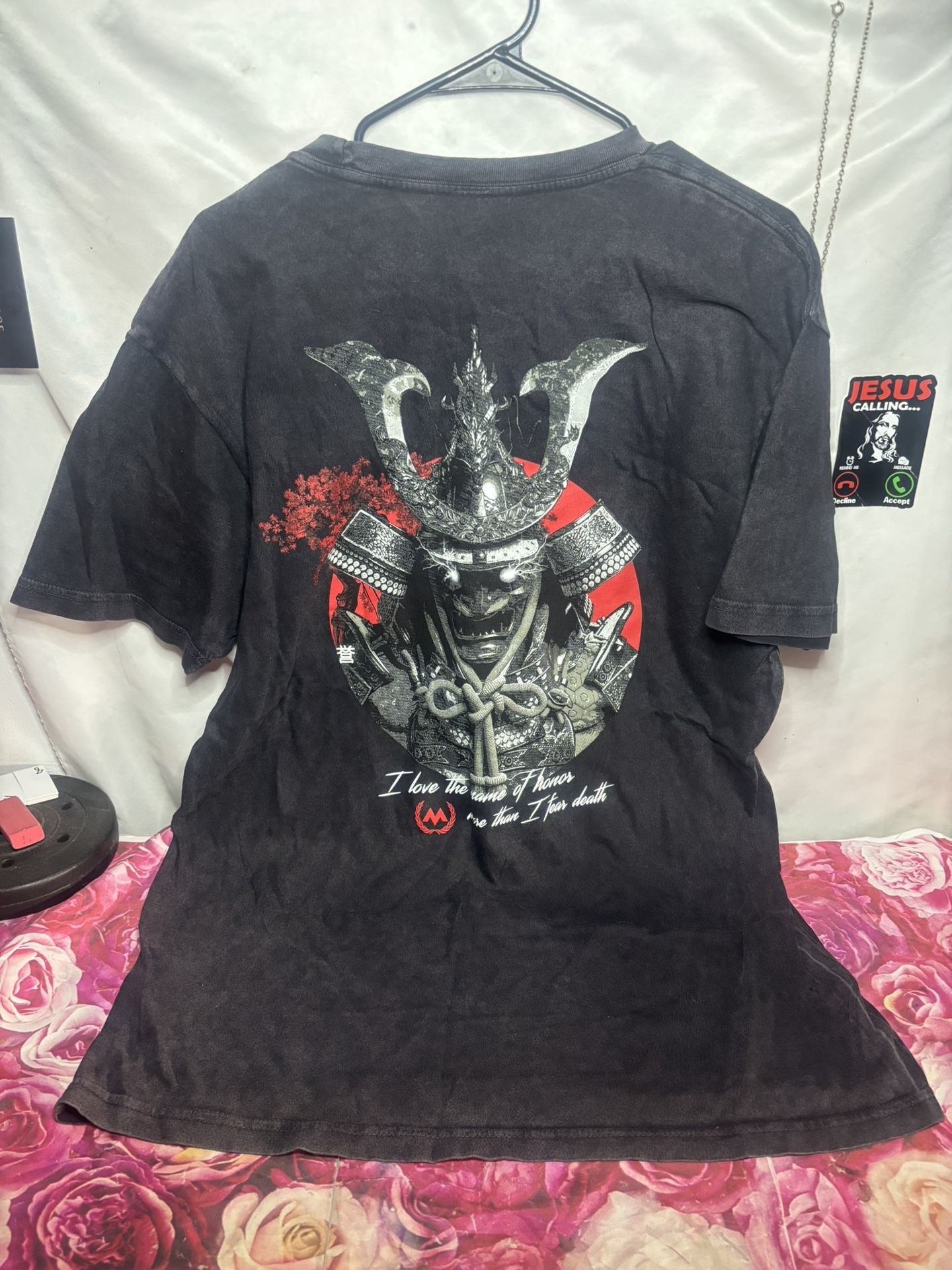 Men’s Large Mentality Honor & Death Shirt NWT