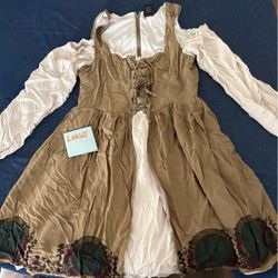 Lord of the Rings Medieval Renaissance Costume Dress Size Large