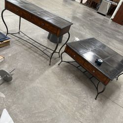 Coffee Table + Entry Table