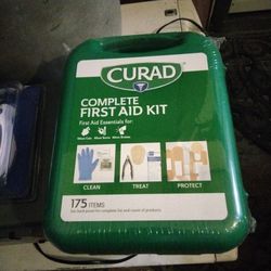 Infrared Thermometer And First Aid Kit