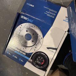 Drilled And Slotted Rotors