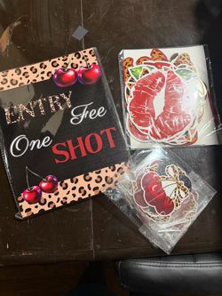 Cherry Leopard Party Decorations Set