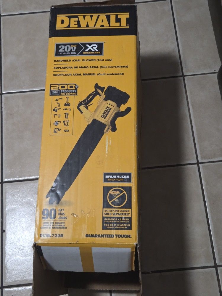 Dewalt brushless Leaf blower