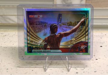 2025 Topps NBA Hoops - Shai Gilgeous Alexander No.268 Highlights