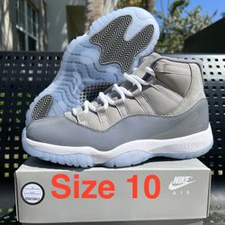 Jordan 11 Cool Grey SZ 10 BRAND NEW Nigel Brick Travis
